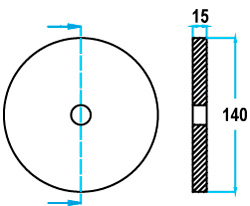 Rubber lift pads G35